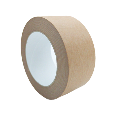 Vải giấy Kraft thân thiện với môi trường Vải giấy jumbo Roll Brown Self Adhesion Sealing Tape Vải đóng gói